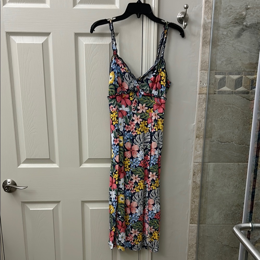 Forever21 Floral Spaghetti Strap Dress